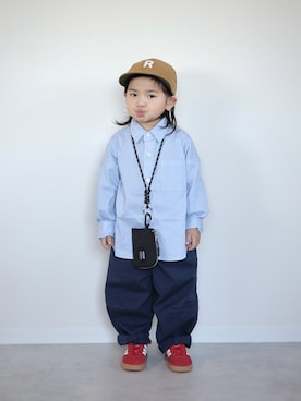 ORITSUさん（キッズ・90cm）の冬コーディネート