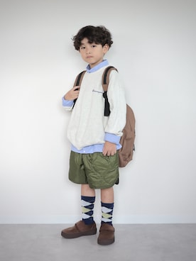 ORITSUさん（キッズ・120cm）の秋コーディネート