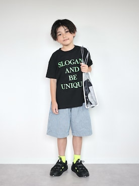 ORITSUさん（キッズ・123cm）の夏コーディネート