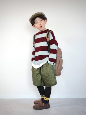 ORITSUさん（キッズ・120cm）の秋コーディネート