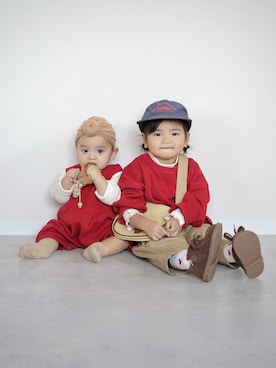 ORITSUさん（キッズ・120cm）の秋コーディネート