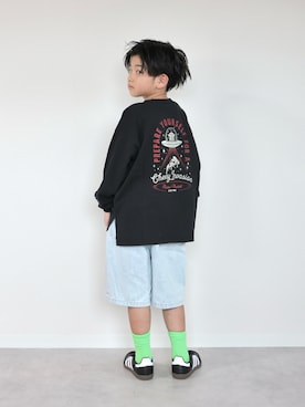ORITSUさん（キッズ・124cm）の夏コーディネート