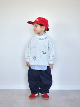 ORITSUさん（キッズ・120cm）の冬コーディネート