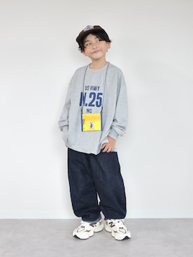 ORITSUさん（キッズ・124cm）の秋コーディネート