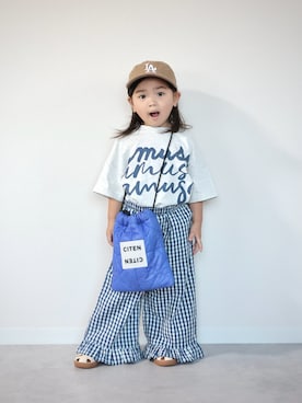 ORITSUさん（キッズ・123cm）の春コーディネート