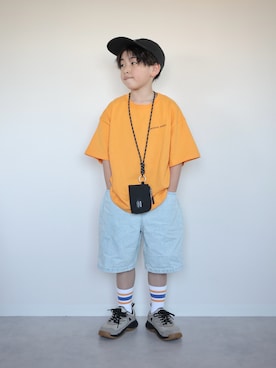 ORITSUさん（キッズ・123cm）の春コーディネート