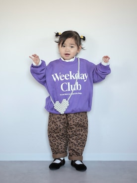 「こども ビームス（コドモビームス）のアイテム」を使った、ORITSUさん（キッズ・120cm）の冬コーディネート