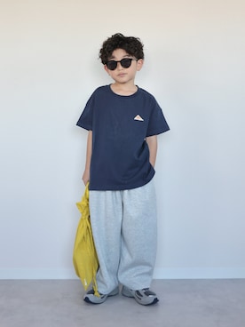 「アイテム（シューズ）」を使った、ORITSUさん（キッズ・120cm）の秋コーディネート