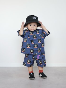 ORITSUさん(キッズ・70cm)の夏コーディネート