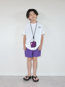 ORITSUさん（キッズ・123cm）の夏コーディネート