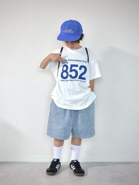 ORITSUさん(キッズ・123cm)の夏コーディネート