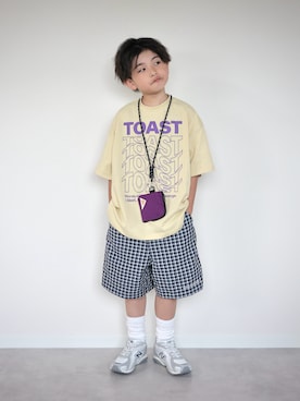 ORITSUさん（キッズ・123cm）の春コーディネート