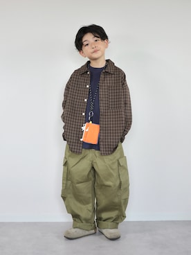 ORITSUさん（キッズ・124cm）の秋コーディネート
