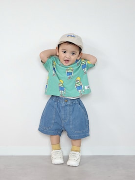 ORITSUさん(キッズ・123cm)の夏コーディネート