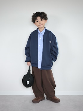 「アイテム（ジャケット/アウター）」を使った、ORITSUさん（キッズ・120cm）の秋コーディネート