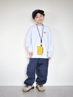 ORITSUさん（キッズ・120cm）の冬コーディネート