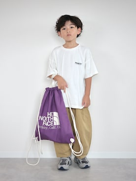 「アイテム（バッグ）」を使った、ORITSUさん（キッズ・120cm）の夏コーディネート