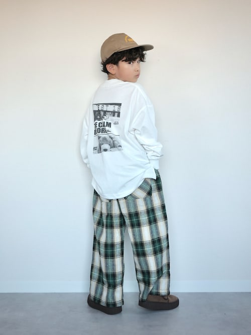 イージーワイドチェックパンツ（その他パンツ）｜MARKEY'S