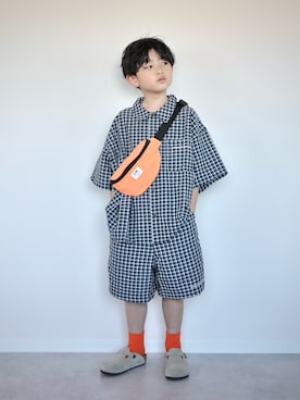 ORITSUさん（キッズ・120cm）の春コーディネート