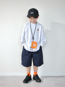 ORITSUさん（キッズ・120cm）の春コーディネート