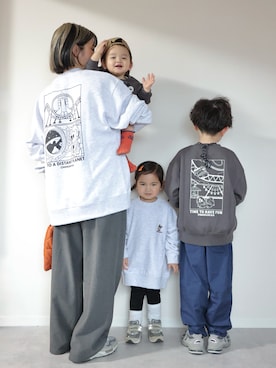 ORITSUさん（キッズ・122cm）の冬コーディネート