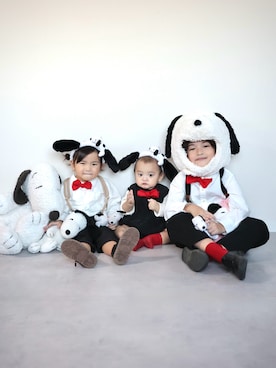 「アイテム（ママ＆ベビー）」を使った、ORITSUさん（キッズ・120cm）の秋コーディネート