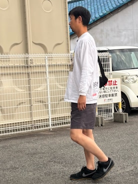 「Gramicci（グラミチ）のアイテム（パンツ）」を使った、TKさん（メンズ・182cm）の夏コーディネート