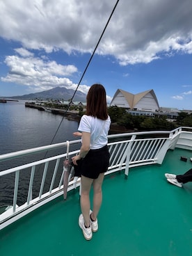 ぱぴぷぺぽさん(レディース・165cm)の夏コーディネート