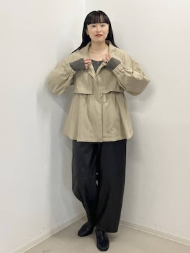 まゆてぃんさん(レディース・164cm)の秋コーディネート