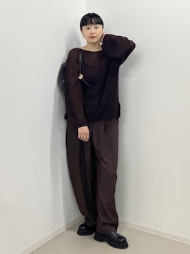 まゆてぃんさん(レディース・164cm)の秋コーディネート