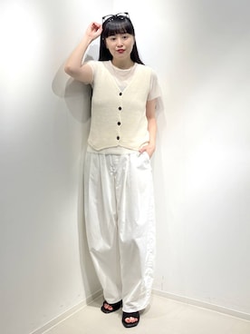 まゆてぃんさん(レディース・164cm)の夏コーディネート