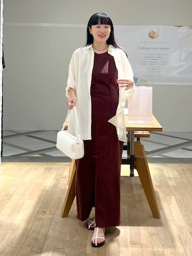 「アイテム（ハンドバッグ）」を使った、まゆてぃんさん（レディース・164cm・30代）の夏コーディネート
