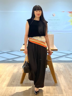 「アイテム（財布/小物）」を使った、まゆてぃんさん（レディース・164cm・30代）の夏コーディネート