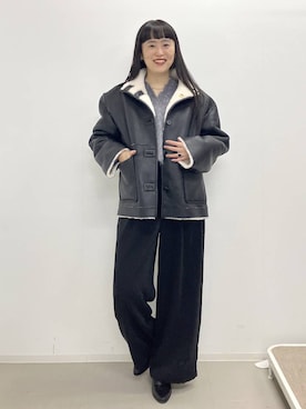 まゆてぃんさん（レディース・164cm）の冬コーディネート