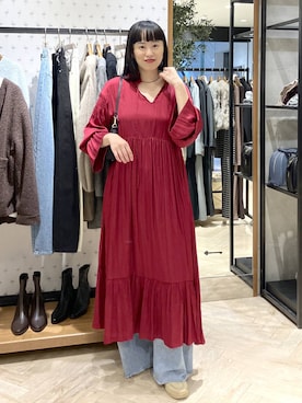 まゆてぃんさん（レディース・164cm）の秋コーディネート