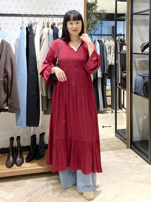 は*い様 A part by アパートバイ　フリルティアードワンピース セール】フリルティアードワンピース（ワンピース）｜A part by