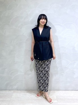 まゆてぃんさん（レディース・164cm）の夏コーディネート