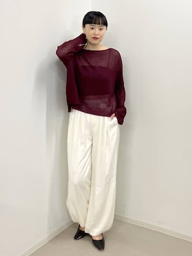 まゆてぃんさん(レディース・164cm)の夏コーディネート