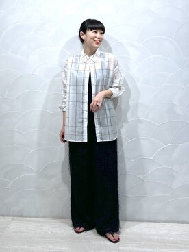 まゆてぃんさん（レディース・164cm）の夏コーディネート