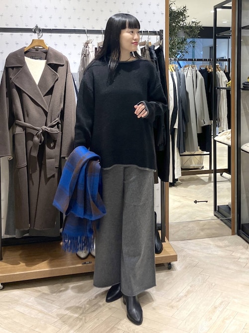 カシミヤコンチェックストール（ストール/ショール）｜A part by