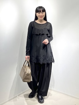 まゆてぃんさん（レディース・164cm）の冬コーディネート