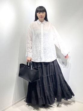 「A part by（アパートバイ）のアイテム」を使った、まゆてぃんさん（レディース・164cm）の春コーディネート