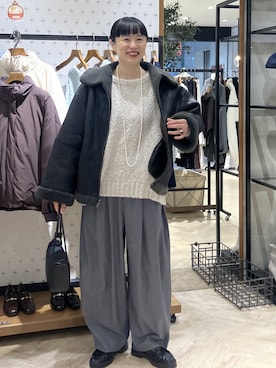 まゆてぃんさん(レディース・164cm)の冬コーディネート