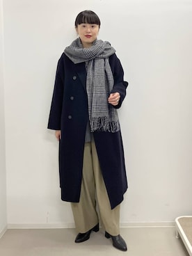 「apart by lowrys」｜「アイテム（ジャケット/アウター）」を使った、まゆてぃんさん（レディース・164cm）の秋コーディネート