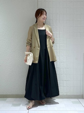 「アイテム（ワンピース/ドレス）」を使った、yumaさん（レディース・164cm・30代）の夏コーディネート