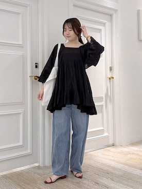 「A part by（アパートバイ）のアイテム」を使った、yumaさん（レディース・164cm）の春コーディネート