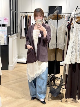 「A part by（アパートバイ）のアイテム（ワンピース）」を使った、yumaさん（レディース・164cm）の夏コーディネート