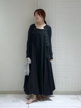 「アイテム（ワンピース/ドレス）」を使った、yumaさん（レディース・164cm・30代）の夏コーディネート