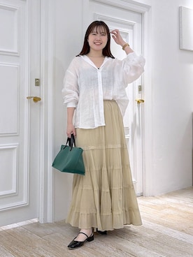 「A part by（アパートバイ）のアイテム」を使った、yumaさん（レディース・164cm）の春コーディネート