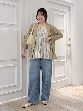 「A part by（アパートバイ）のアイテム」を使った、yumaさん（レディース・164cm）の春コーディネート